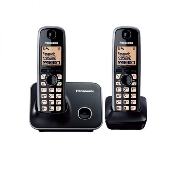 Panasonic KX-TG3712 Cordless Phone Black